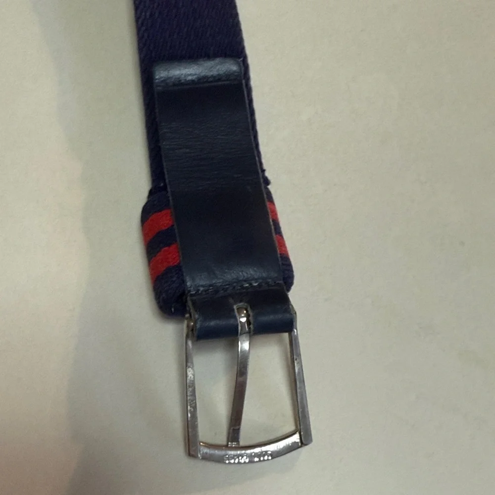 Izod Boy’s Navy and Red Belt Size 34